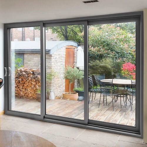 Triple Track Aluminium Patio